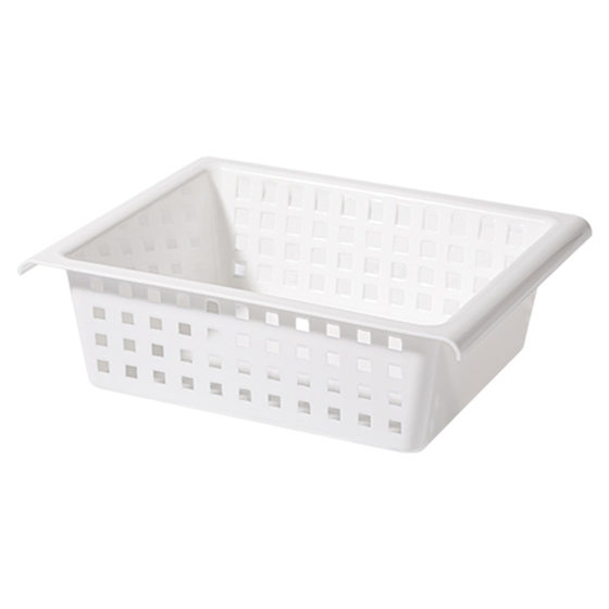 Japanese-style sink under the hole-free telescopic rod storage rack kitchen hanging rod seasoning rack cabinet plastic storage basket