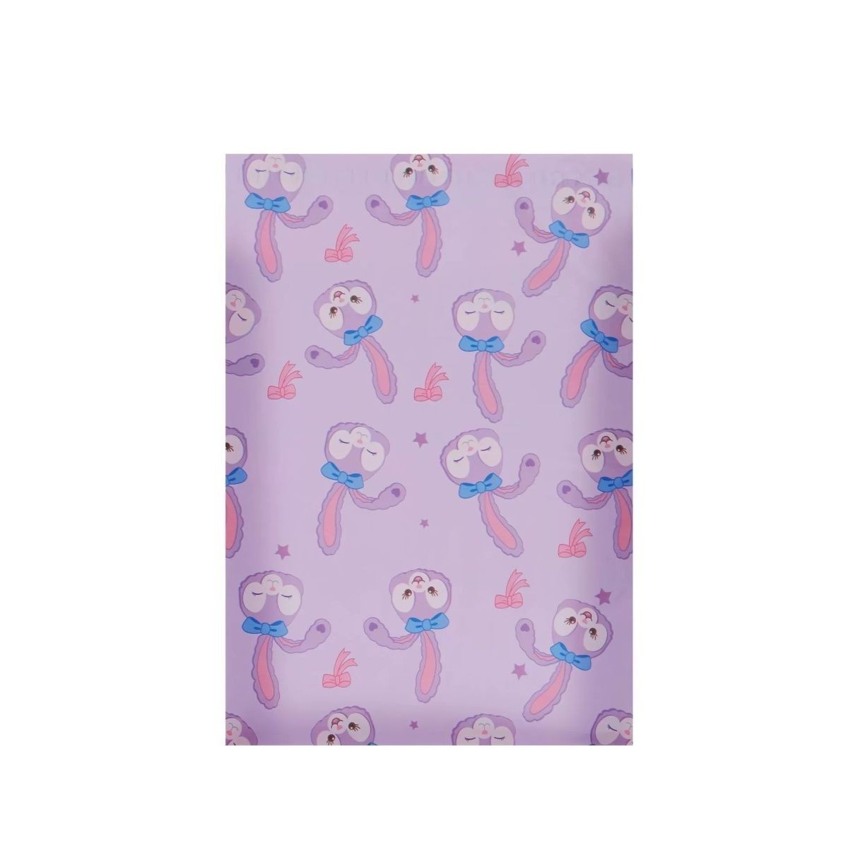 Xinglulu purple rabbit express bag cartoon packaging bag children's clothing logistics packing bag thickened pink bag printing