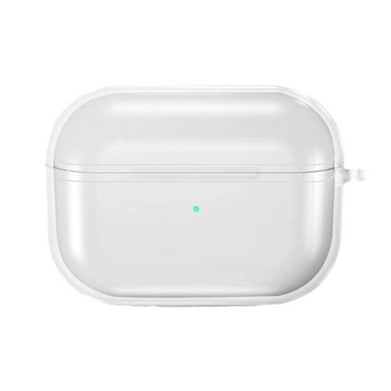 For Airpods4 generation Apple 2 generation earphone shell material transparent airpodspro2 material tpu universal soft