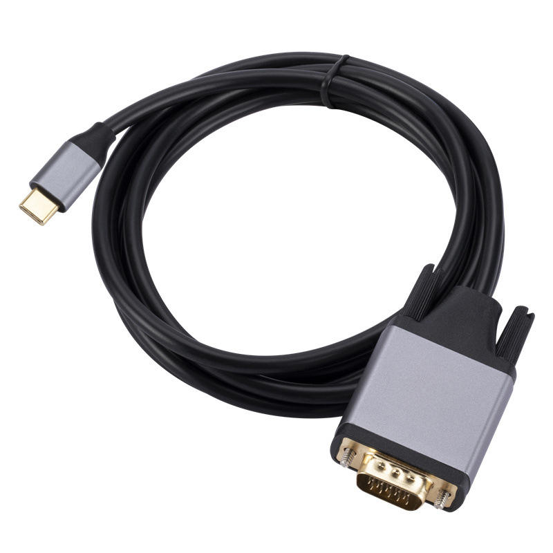 Тип-3,1 к линии VGA 1,8 м HD преобразователь USB 3,1 к расширению адаптера VGA та же линия экрана