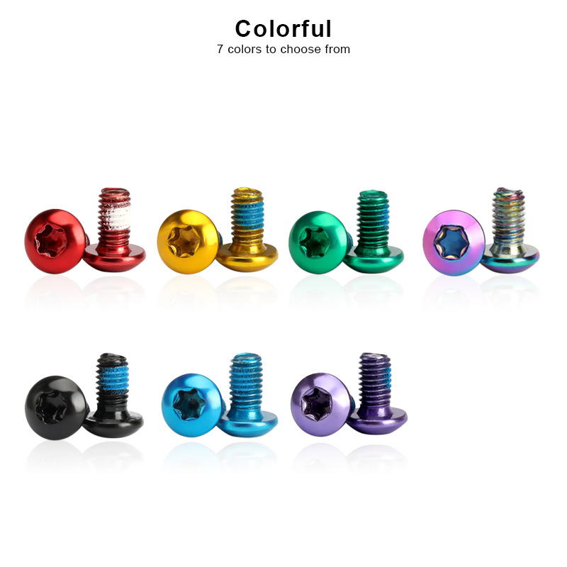 12/set of bicycle T25 disc disc screw stainless steel road bicycle fixing screw bicycle accessories