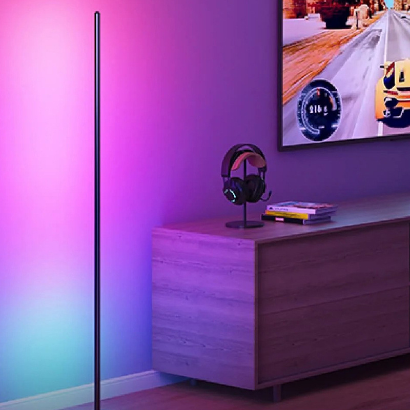Shenzhen factory corner lamp plug-and-play magic rhythm floor lamp floor lamp Bluetooth APP control