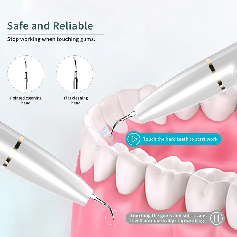 Plaque Remover for Teeth Oral Cleaning Dentistry Meth Electric High Definition Visual