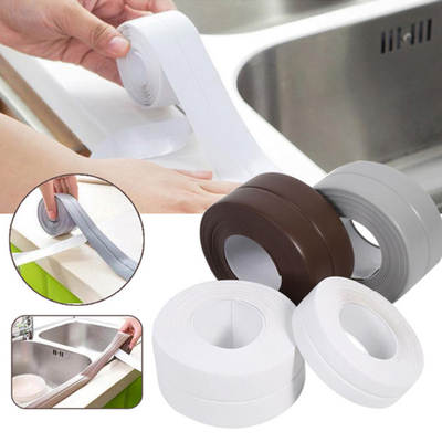 3.2m * 3.8cm waterproof tape kitchen sink gap seam wall corner sticker sealing strip