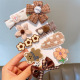 27# Curry Plaid Five Flowers 9 Pieces [Exquisite Card Pack]]