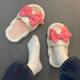 Bow Princess Sandals Women's Summer Outdoor Thick Bottom Slippers Indoor Home Non-Slip Soft Bottom 2023 New Style