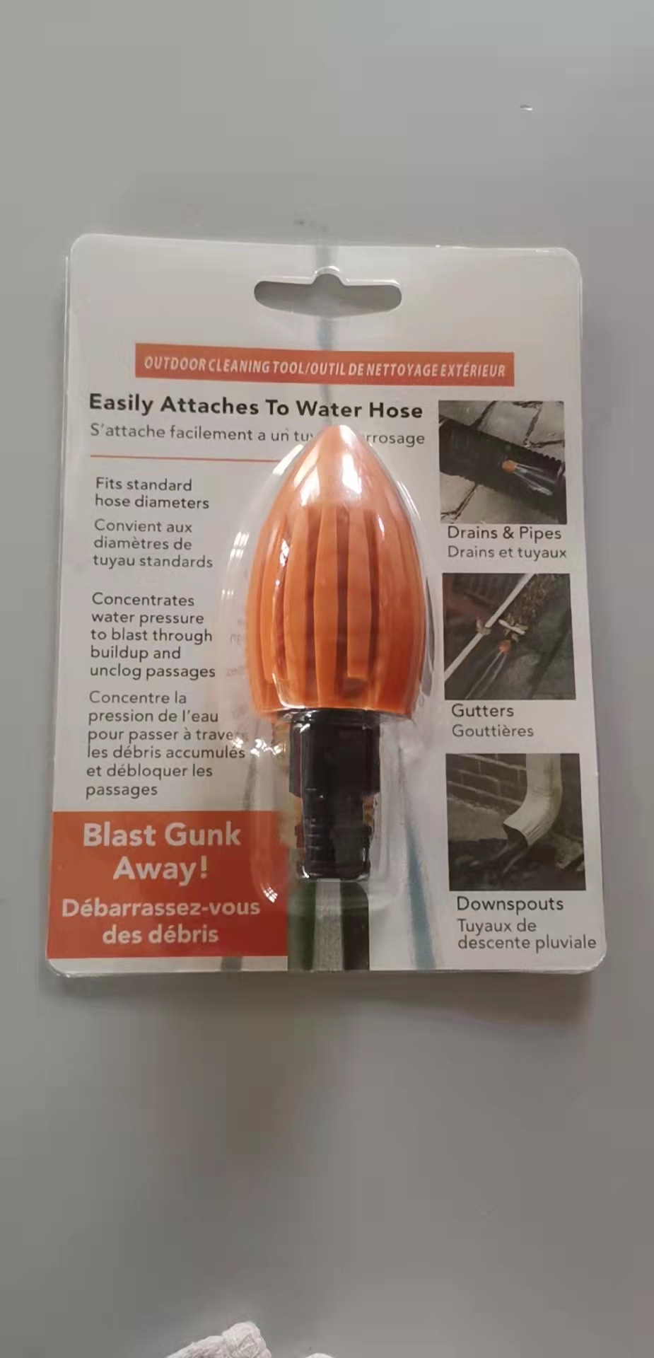 Water Rocket Amazon new product Water Rocket flusher garden rinse cleaning machine