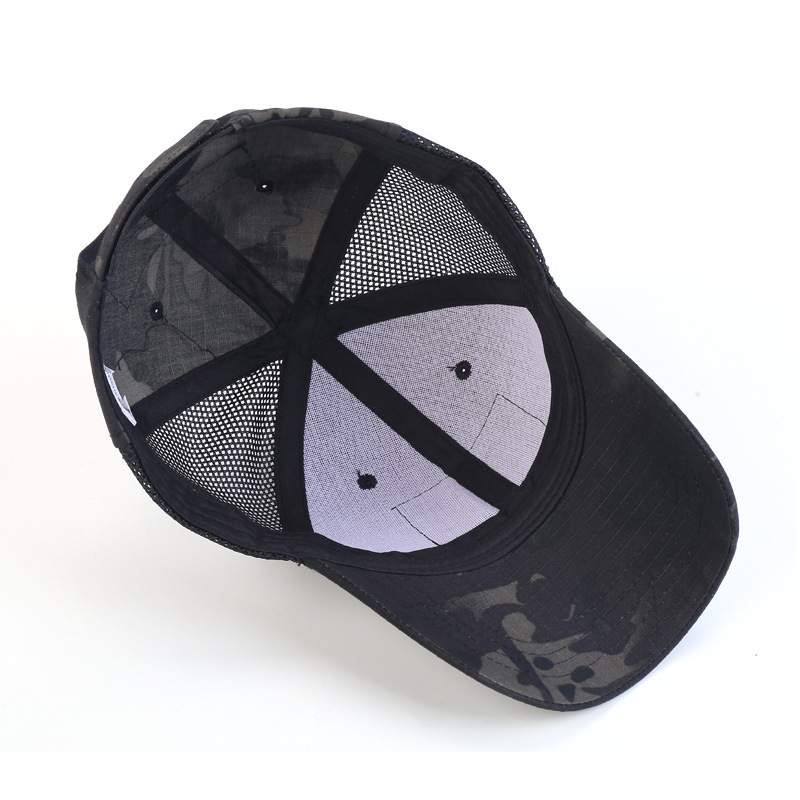 Army fans outdoor tactical cap cap frog suit mesh cap sun hat baseball cap adjustable CP camouflage cap spot