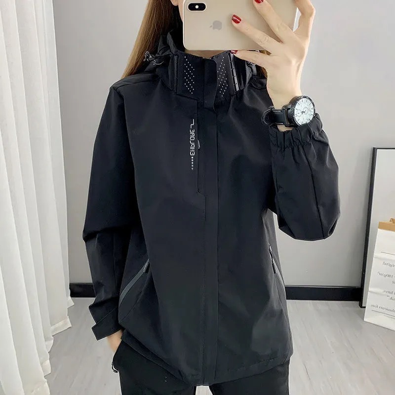 in stock 2 million Pieces 2024 Spring and Autumn Outdoor Thin Outer Jacket for Men and Women Waterproof Windproof Jacket for Men and Women