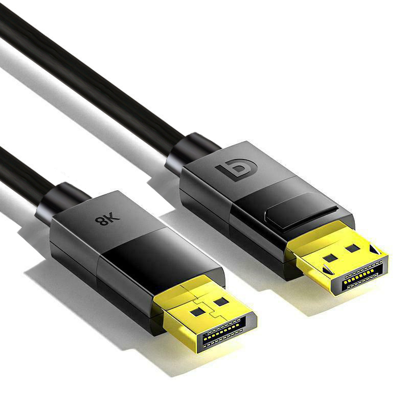 8K Electric Competition DP Line Graphics Card TV Computer displayport Interface Male-to-Male HD Connection Line 1.4dp Line