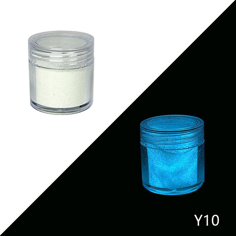 Cross-border special popular luminous glitter powder luminous disco jumping powder high flash ice crystal powder diy epoxy flow hemp jewelry glitter powder