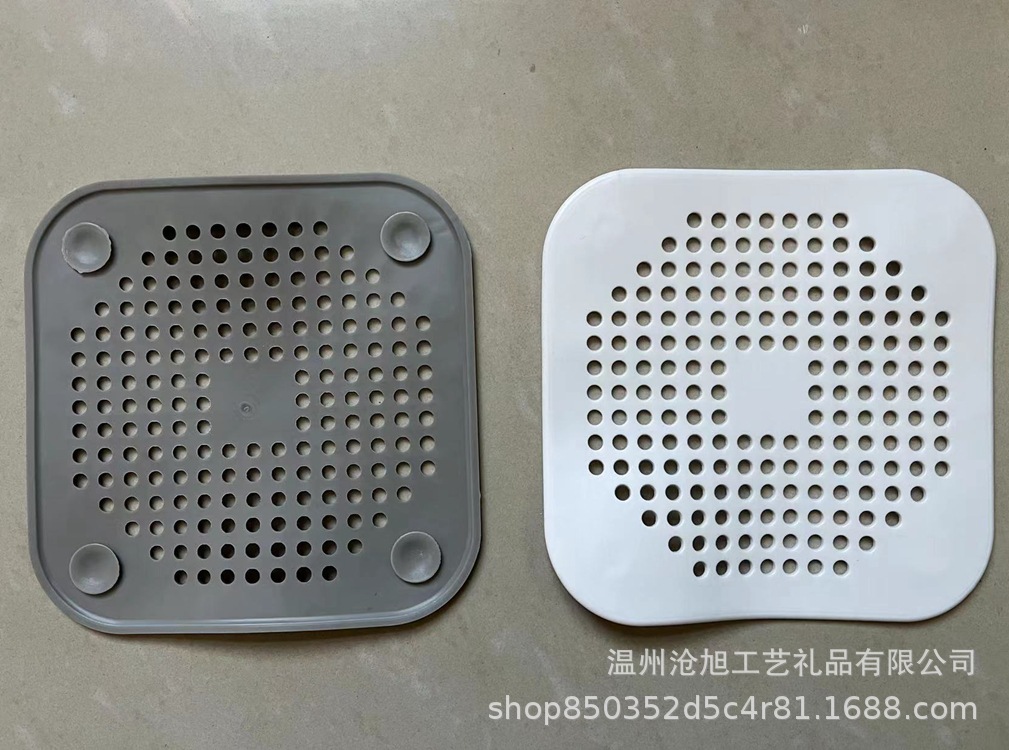 Kitchen sink anti-clogging silicone floor drain cover bathroom drain hair filter sewer filter