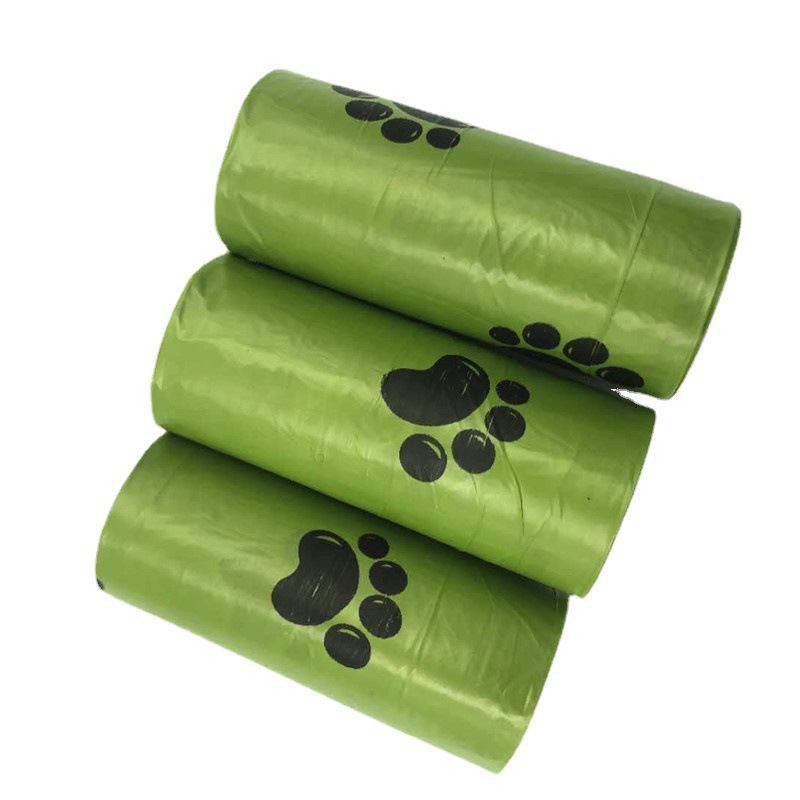 Biodegradable garbage bag bone dog toilet pickup garbage Shell set pet supplies wholesale Amazon