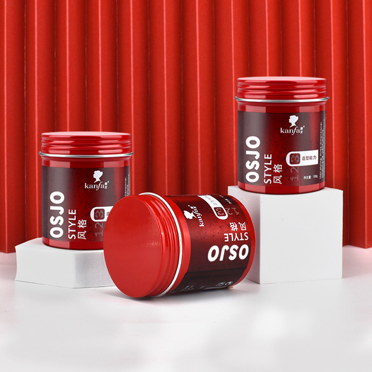 KANFA hair wax Kang hair men hair styling hair wax fragrance hair styling fluffy styling makeup broken hair 100g