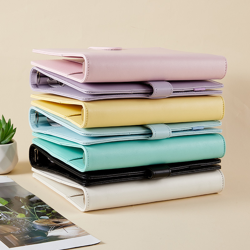 Cross-border exclusive for spot creative hand book A6 macaron notebook A5 binder notebook Hand Book Wholesale