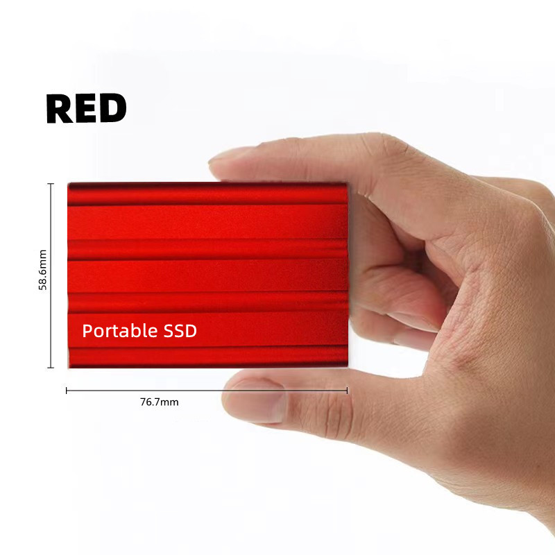 Cross-border SSD mobile SSD expansion upgrade 2TB4TB16TB32TB high-speed transmission SSD