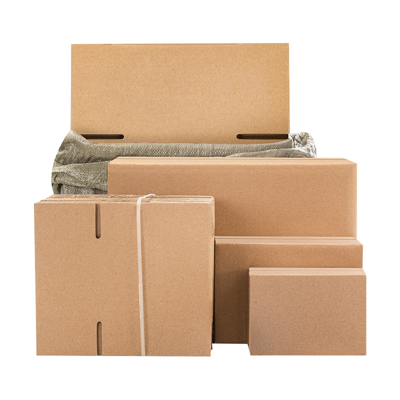 Factory in stock carton rectangular postal packaging extra hard carton wholesale express packaging box carton printing logo