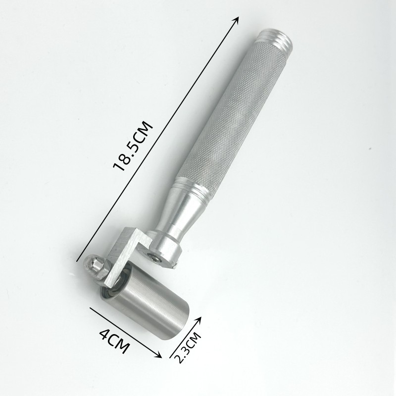 Home wallpaper wallpaper stainless steel wallpaper construction tools joint flat pressure wheel roller with bearing 4cm