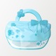 20*18.5 3.5cm * blue/bow style * regular