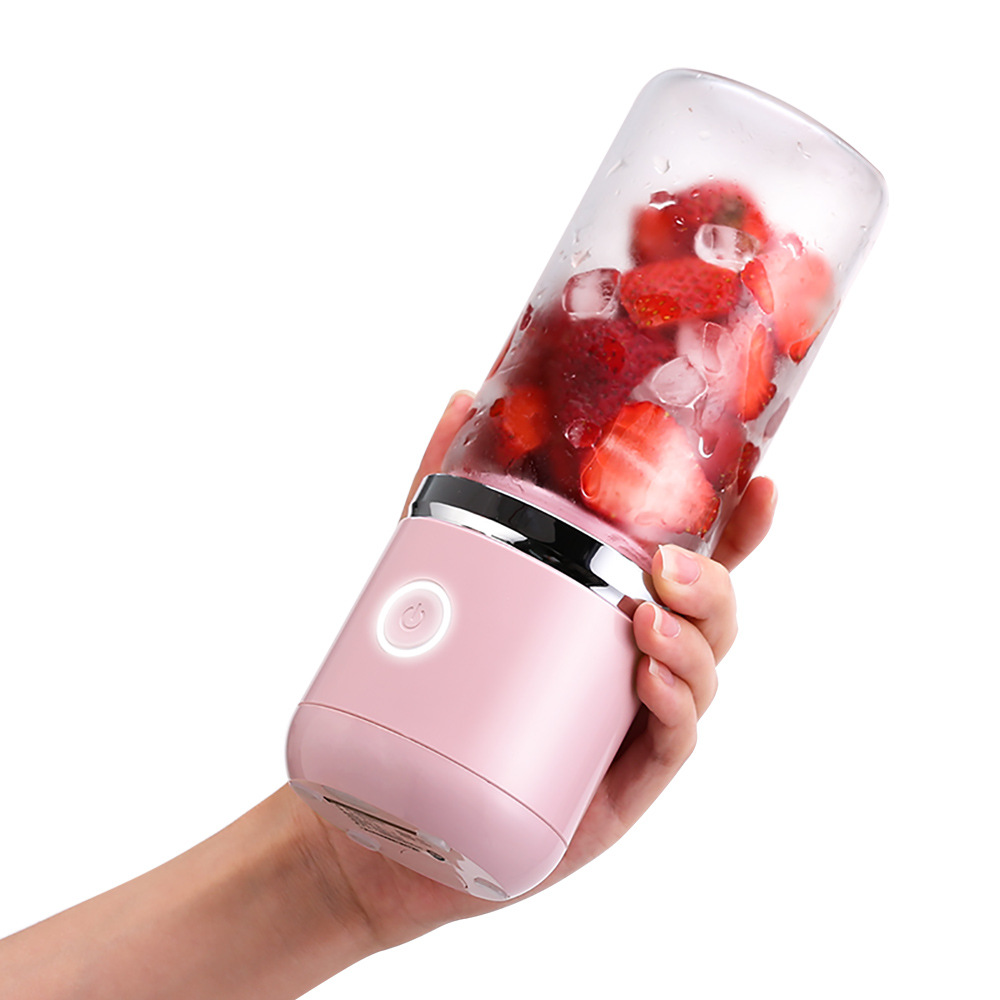 [E-Commerce hot sale] portable juice cup 350ml small USB charging mini fruit machine milkshake complementary food