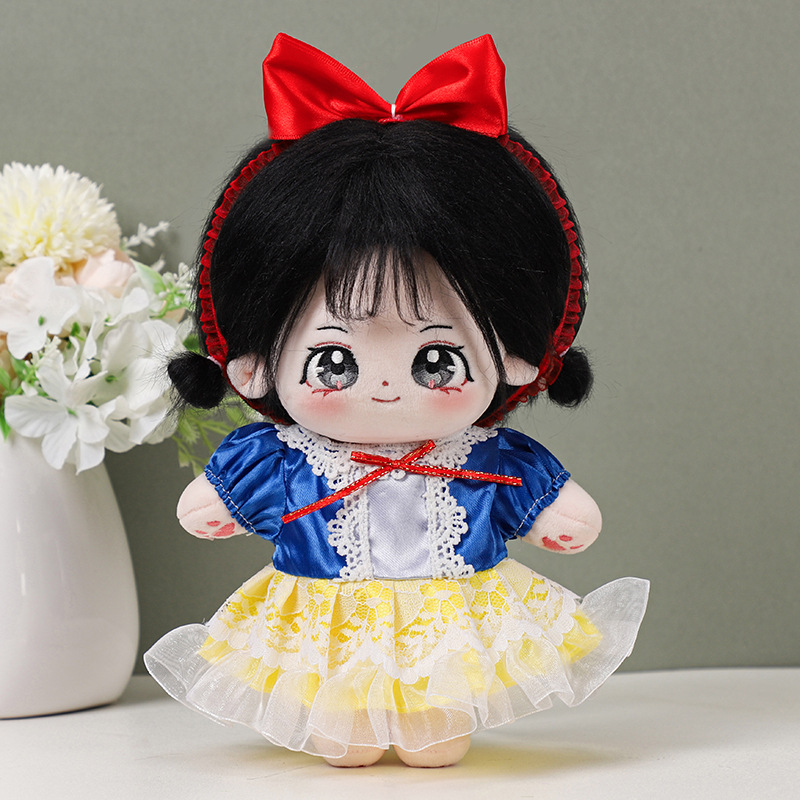 In stock 20cm cotton doll suit 20cm doll clothes Star Doll dress up wool sweater dress sub-collection