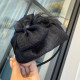Black Feather Small Top Hat