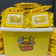 (10 packs of small yellow duck) wet wipes delivery storage box