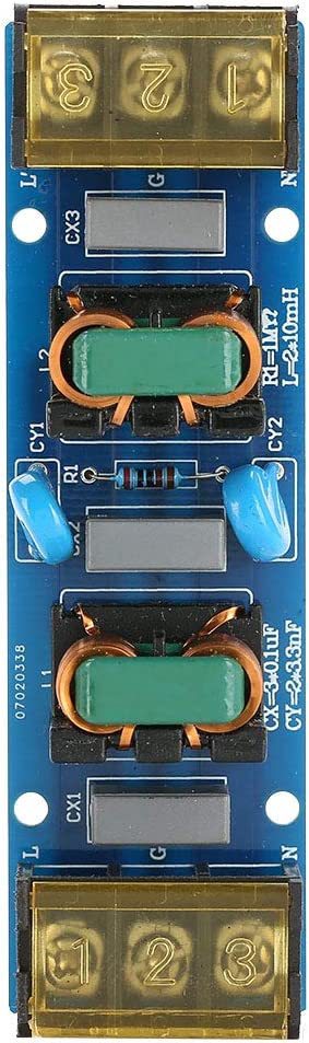 high-frequency-two-stage-power-supply-low-pass-filter-board-25a-power-filter-electronic-component-integrated-circuit-ic