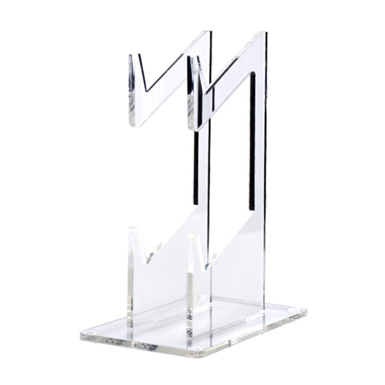 Transparent PS4 Acrylic Universal Gamepad Stand Creative Desktop Storage Double Handle Stand Display