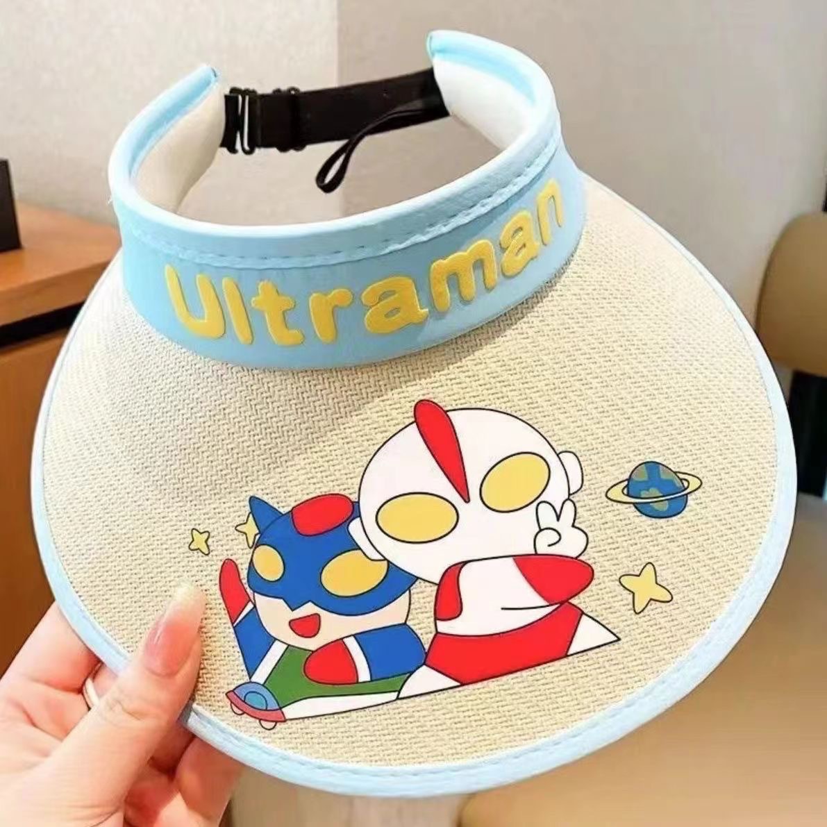 Chapeau de protection solaire pour enfants, prix d'usine, vente directe, chapeau d'été vide, protection UV, chapeau de soleil pour bébé, chapeau de soleil respirant, dessin animé_voghion.com