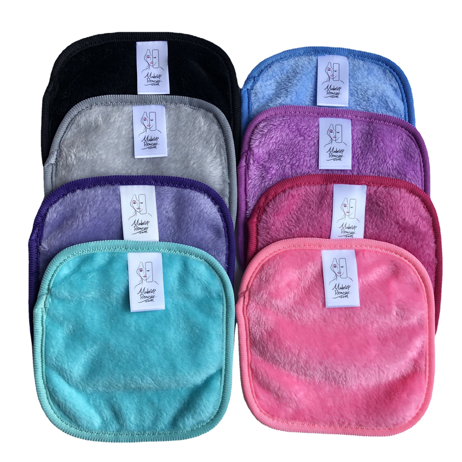 Amazon makeup remover towel microfiber reusable water makeup remover towel lazy beauty salon wholesale