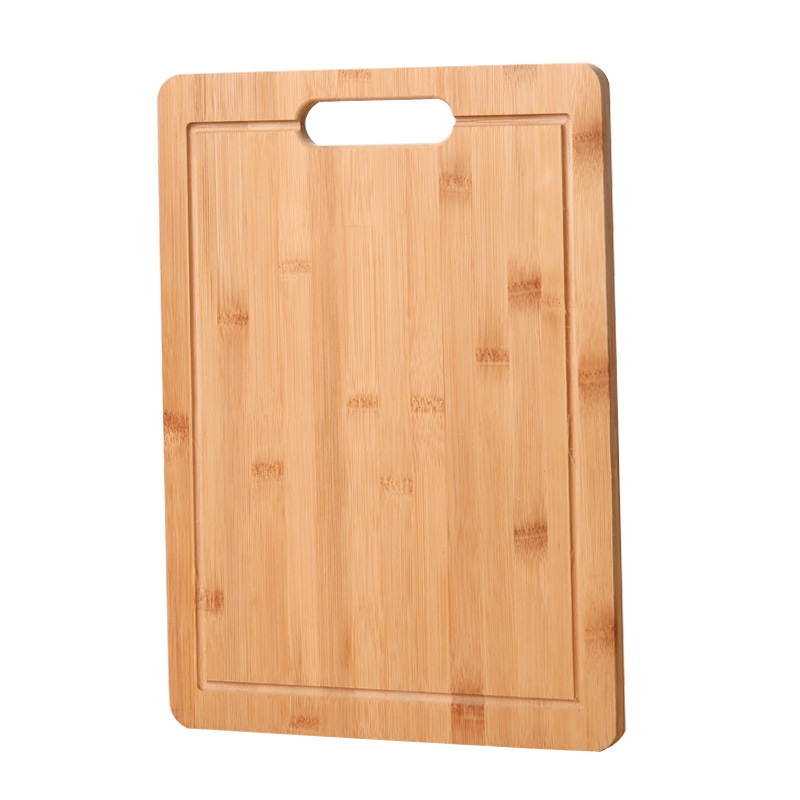 Small Ma Manufacturer Solid Wood Bamboo Cutting Board Sink Chopping Board Pizza Rolling Mat Home Use Thickened Handle Cutting Board Wholesale