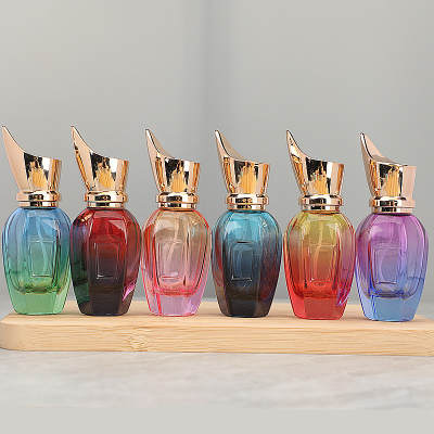 30ml high-grade bear perfume bottled glass empty bottle spray 50ml replacement travel cosmetics portable large capacity