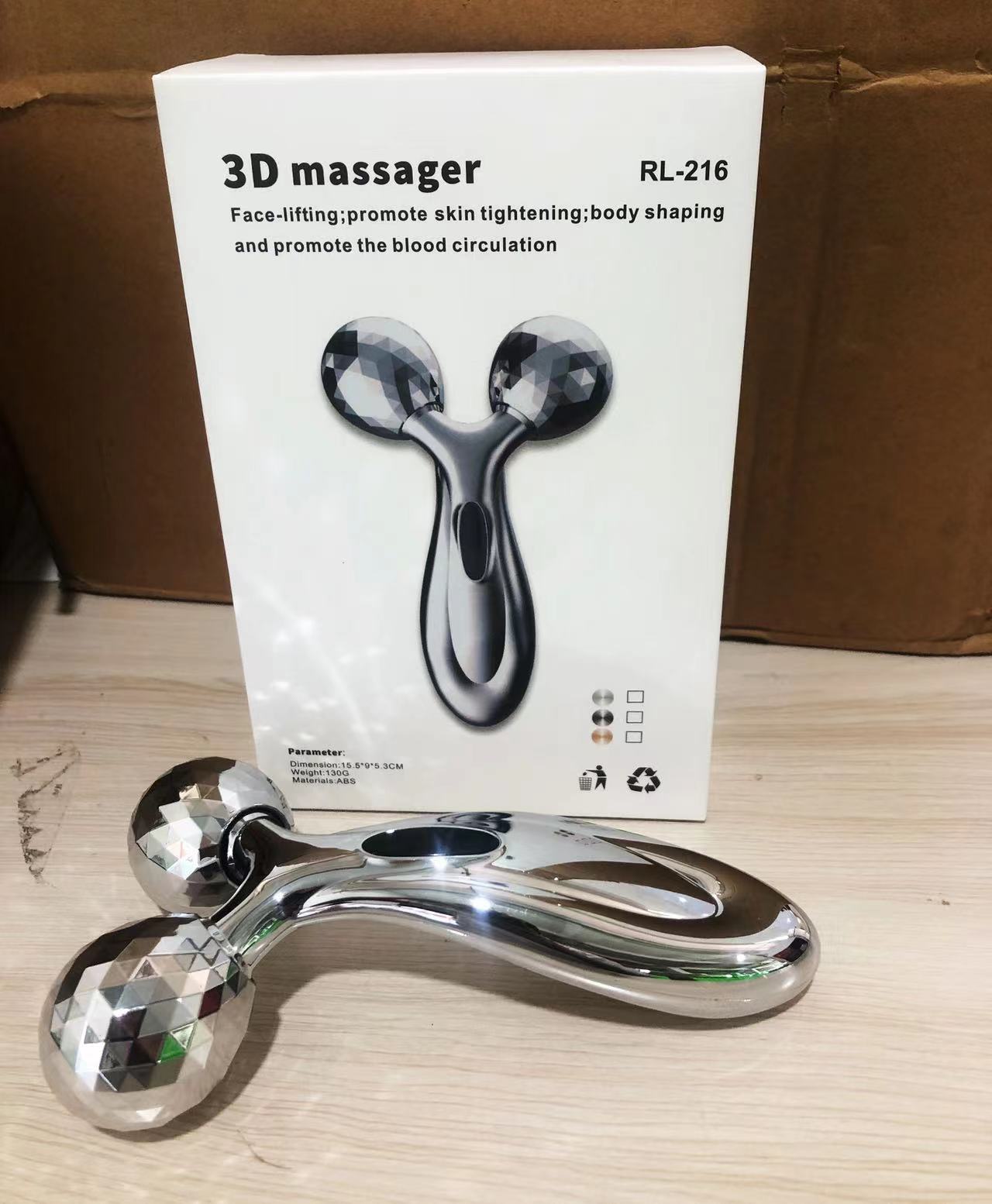 Cross-border beauty V-face massage V-face instrument 3D roller V-face massager face massager lifting one batch