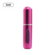 5ml; Bright rose red; PP anodized aluminum