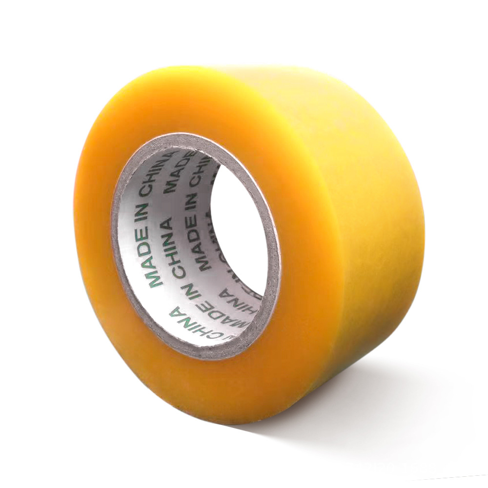 5cm sealing transparent tape large roll whole box sealing beige tape express special packaging tape factory direct sale