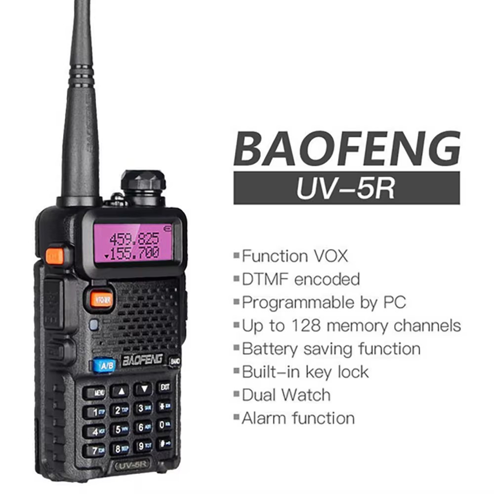Baofeng Baofeng Interphone UV-5R Factory Power 5W/8W Handset Handset for Civil Outdoor Wholesale