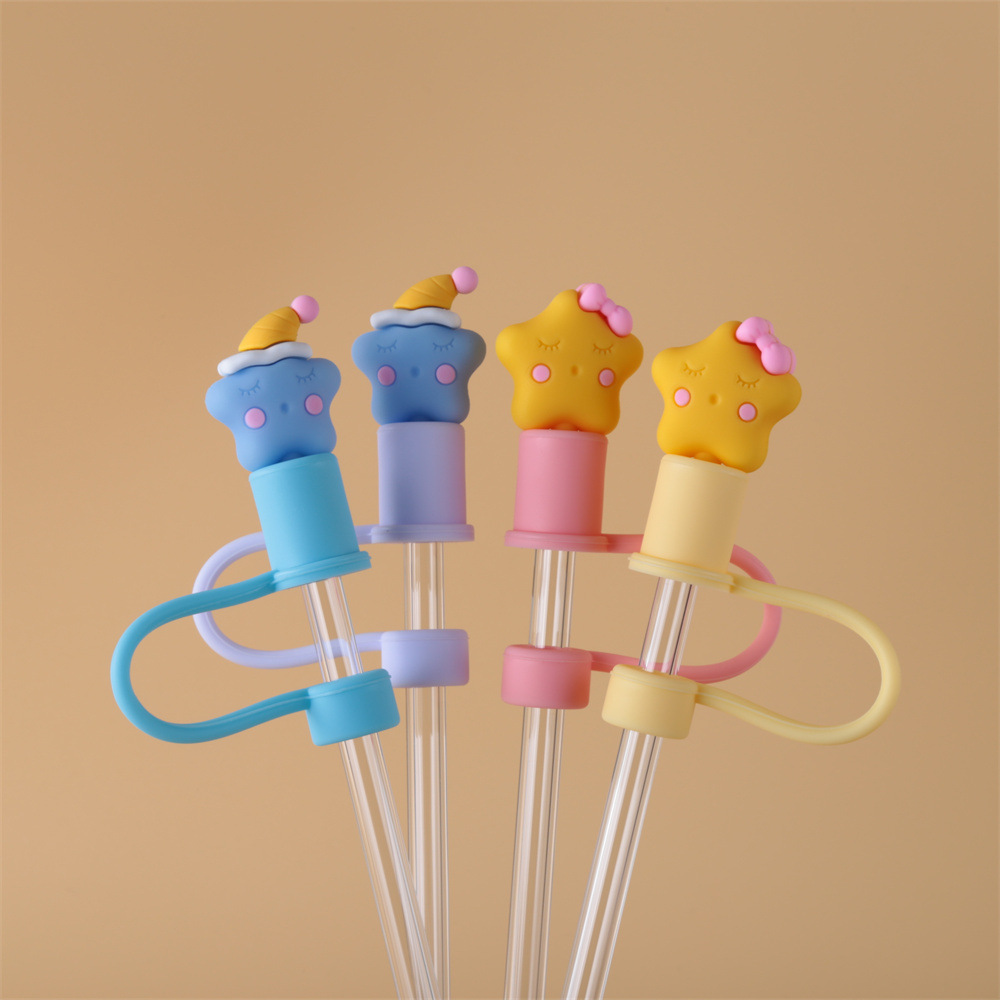 Light Pink Large Size Doll Silicone Suction Sleeve 8mm 10mm 12mm Cartoon Cute Pumpkin Cat