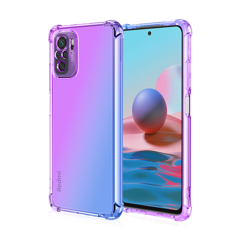 + red rice Note12S red rice 12C anti-fall Red Rice note12Turbo speed mobile phone case gradient applicable