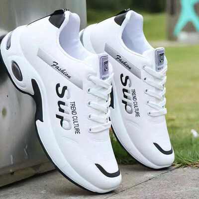 Sneaker men's new men's casual shoes leather waterproof running Korean fashion shoes student shoes cross-border wholesale