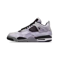 Putian Shoe Factory AJ4 Красная и Синяя Утка-мандарин Горячая Лава Большая Парижская электрическая мать Joe 4 Износостойкая Мужская и женская Баскетбольная обувь Joker