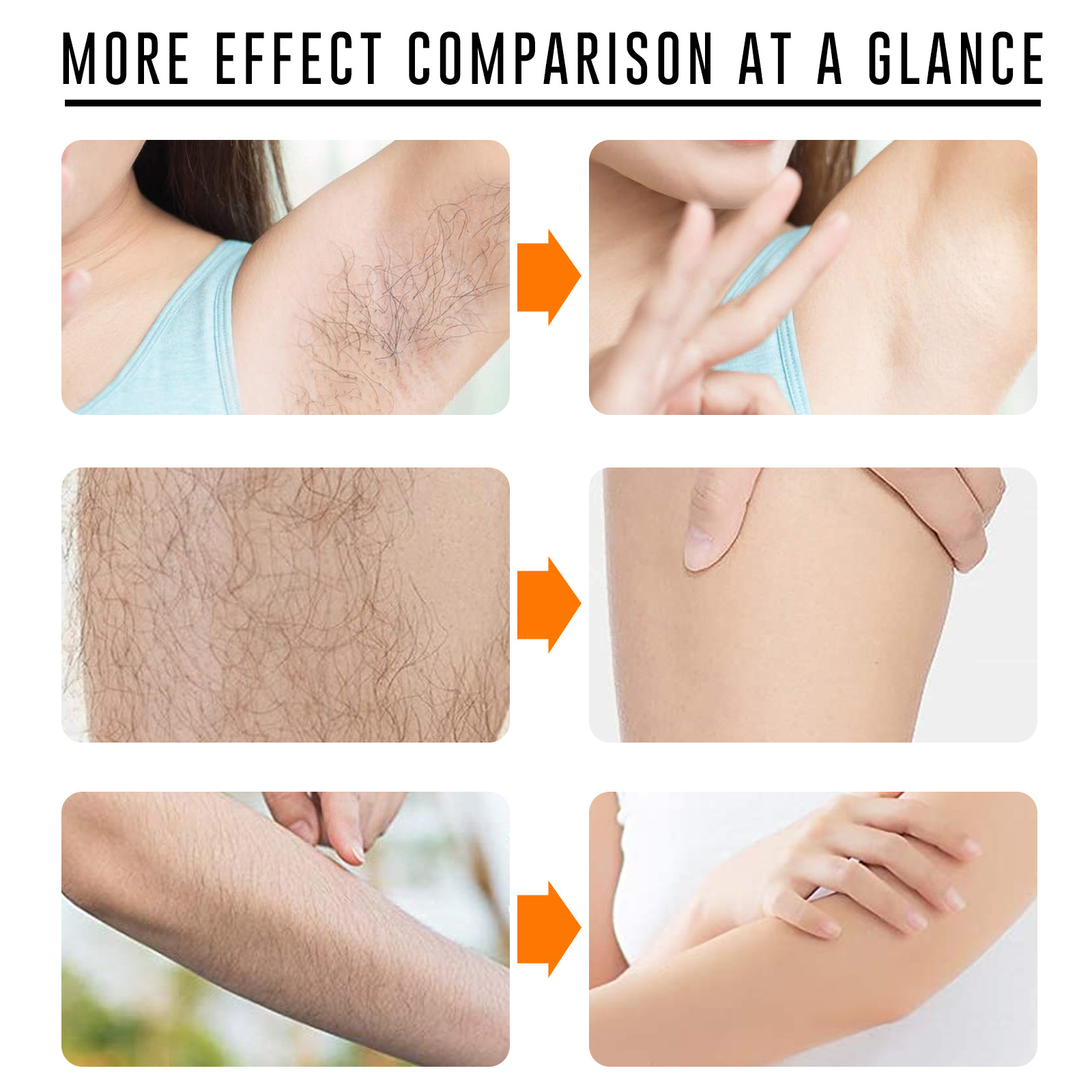Jaysuing hair removal spray foam armpit leg hair smooth delicate Gentle Hair Removal spray cleaning care