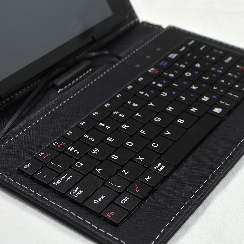 10.1-inch 7-inch 8-inch tablet wired keyboard protective cover universal tablet leather case export gift integrated
