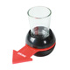 black and red arrow turntable