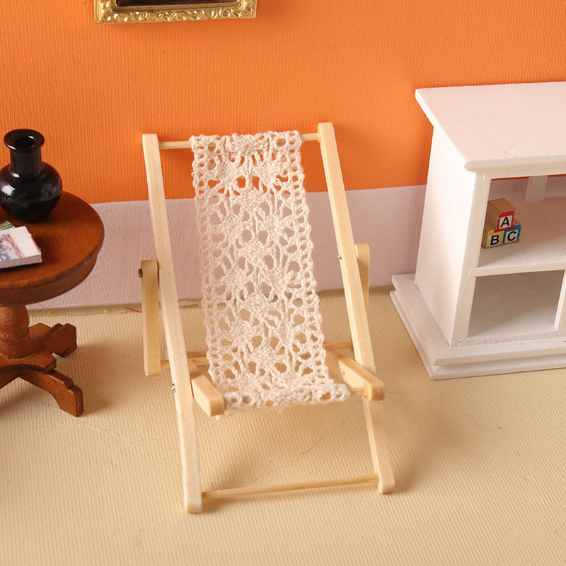 ミニチュアモデル12分レジャー椅子昼休み寝椅子ミニモデルob11人形屋dollhouse|undefined