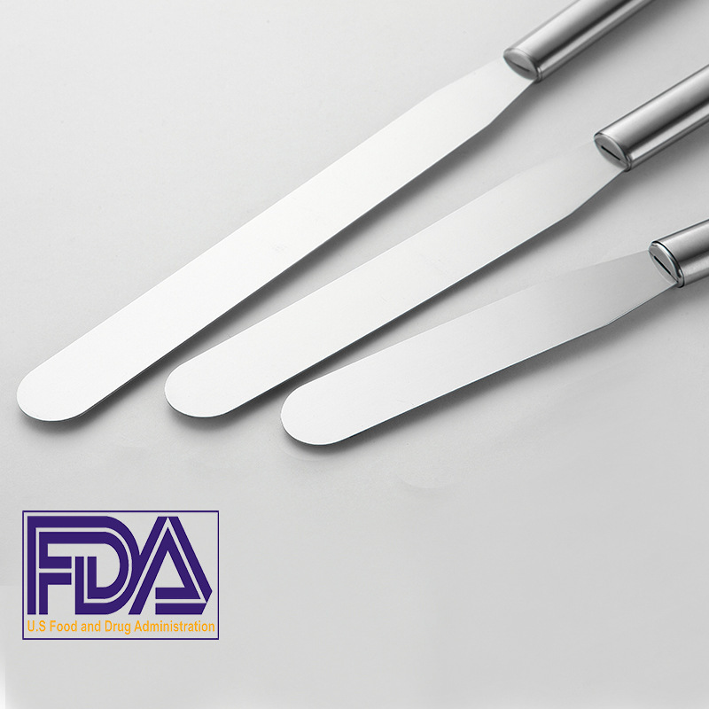 Stainless steel cream cake scraper butter knife stirring kiss knife bread scraper cake baking cream spatula
