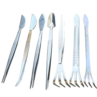 Stainless Steel Grass Rake Bear Hand Bonsai Bonsai Bonsai Tools Loose Soil Rake Shovel Fertilizer Tweezers Tools Lohan Pine Black Pine