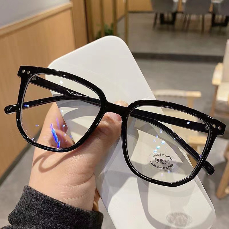 Anti-blue light glasses wholesale flat glasses TR ultra-light glasses for men and women with students can be equipped with the number of degrees