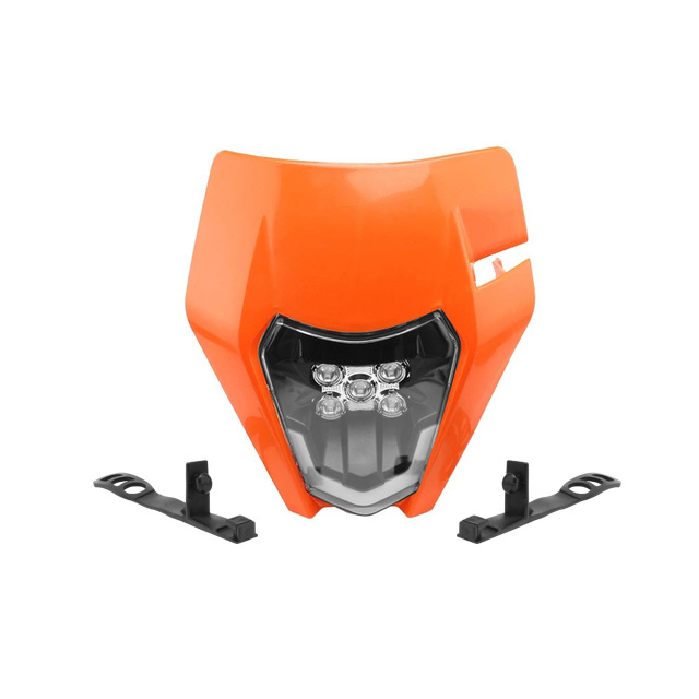 Детали модификации мотоцикла KTM Универсальная внедорожная мотоциклетная фара Светодиодные дневные ходовые огни 5 источник фар