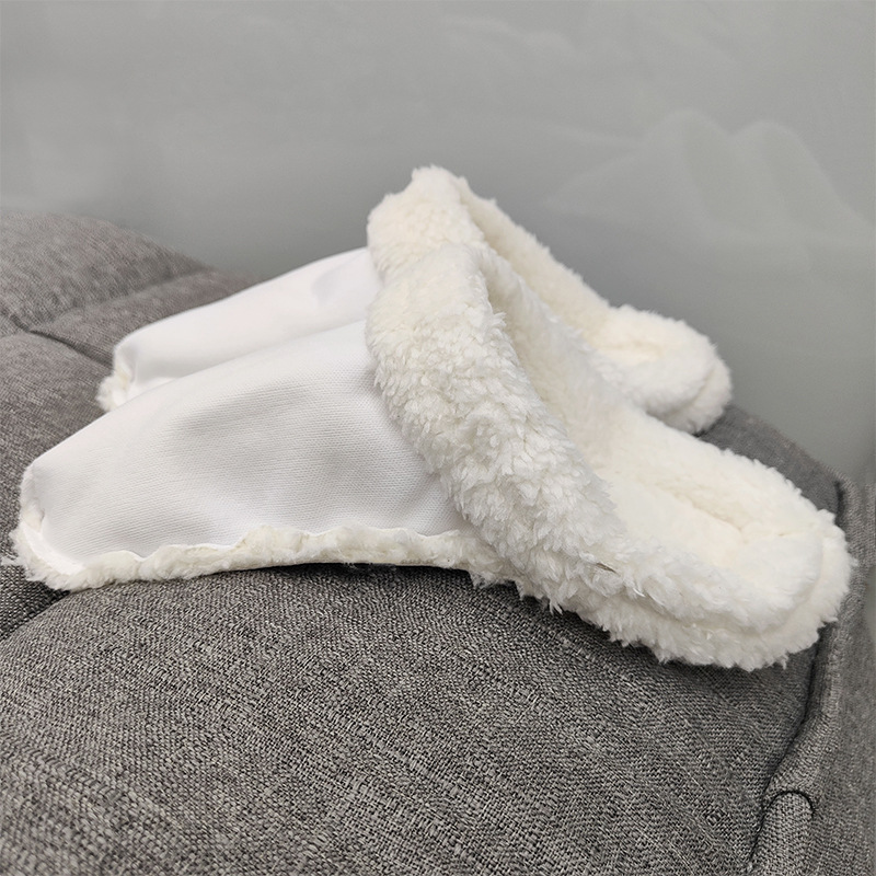 Cave shoes liner fleece-lined winter warm shoe cover thickened soft plush cover removable cotton cover Mao Mao wholesale